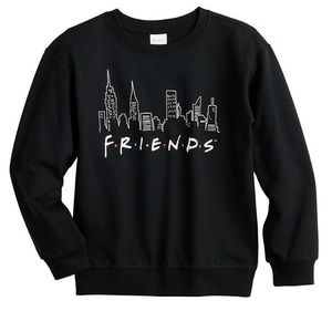 FRIENDS Fleece Crewneck Girls L